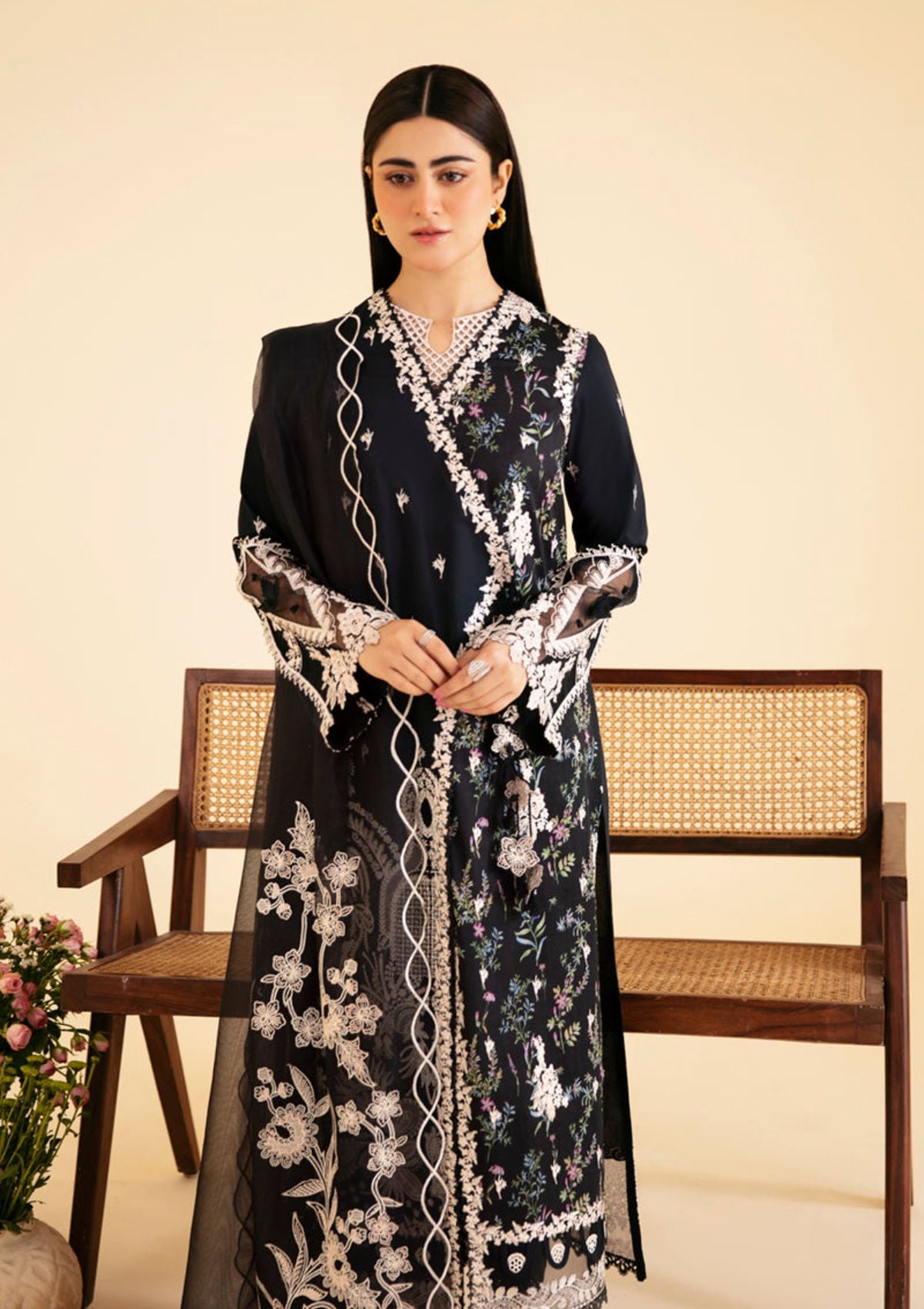 Lawn Collection - Qalamkar - Qlinekari 24 - SQ#03 - MARWA