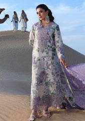 Lawn - Nureh - Aman Luxury Lawn 26 - NE#231 - Amaris