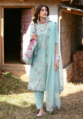 Lawn - Zaha - Unstitched Lawn 25 - AABROO (ZL25-05 A)