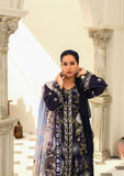 Lawn Collection - Eshaal Mishkaat - Zaib un Nisa - D#2A - Navy Night