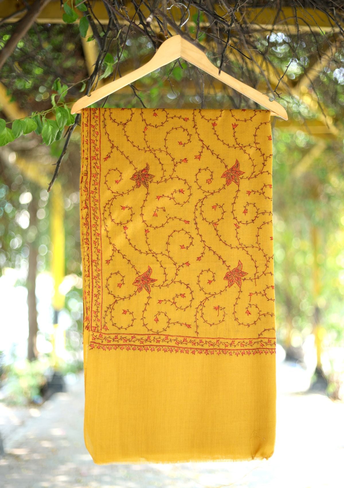 Pashmina Kashmiri Jaldar Shawl D - 31