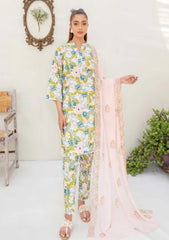 Lawn - Humdum - Ziva - Unstitched - HZU25#09