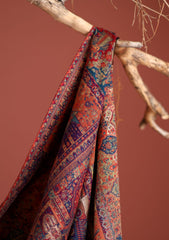 Pashmina Zari Jamawar Shawl D - 21 - Purple