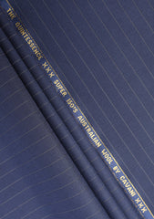 Cavani The Quintessence Super 150'S Wool - Navy Blue