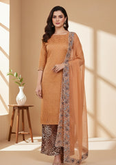 Lawn - Rubaaiyat - R Prints 26 - D#20 - Rust
