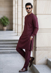 Elite Men Winter Wash n Wear - Maroon