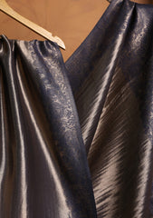 Silk Zari Jamawar Shawl D#45 - N Blue