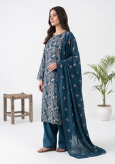 Winter - Rubaaiyat - Pashmina Embroidered 26 - D#05 - Zink