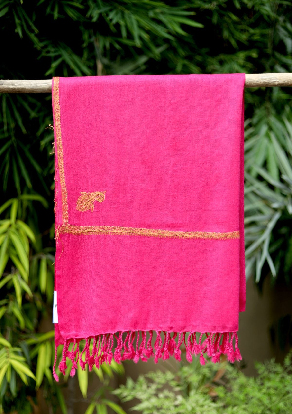 Pashmina Kashmiri kangri Scarf D - 13