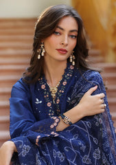 Lawn - Noor By Saadia Asad - Eid Luxury - Handwork Laserkari - NEH25#5B