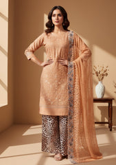 Lawn - Rubaaiyat - R Prints 26 - D#20 - Rust