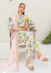 Lawn - Humdum - Ziva - Unstitched - HZU25#09