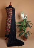 Winter Collection - Riwaj - Pashmina Embroidered Suit - Volume II - D#12 (B)