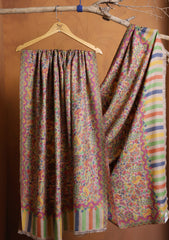 Pashmina Jamawar Shawl D#21 - Skin