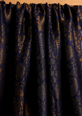 Pashmina Zari Jamawar Shawl D#08 - N Blue