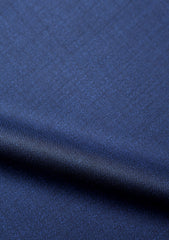 Drago Lanificio Biella Super 130's Wool Fabric - Blue