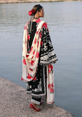 Winter - Hussain Rehar - Premium Karandi - Unstitched 25 - ROSE