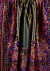 Pashmina Zari Jamawar Shawl D#05 - Black