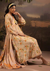 Winter - Riaz Arts - Neelum - Self Jacquard Leather Peach - NL25#07