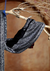 Pashmina Jamawar Scarf D#52 - Black