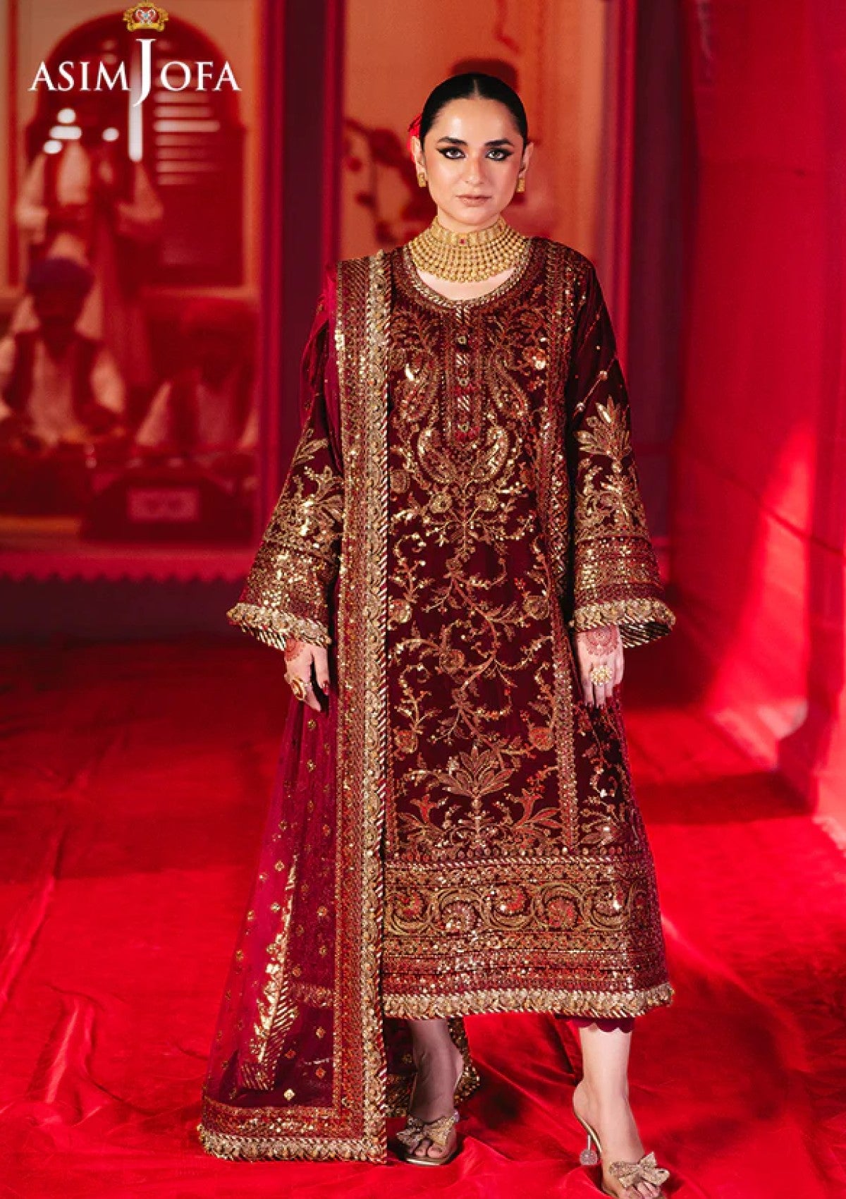 Formal Collection - Asim Jofa - Makhmal Velvet 24 - AJMV-02