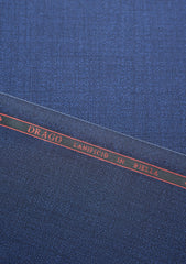 Drago Lanificio Biella Super 130's Wool Fabric - Blue