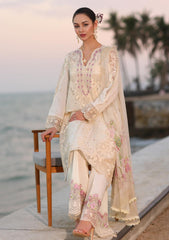 Lawn - Noor By Saadia Asad - Eid Luxury - Handwork Laserkari - NEH25#3A