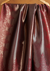 Silk Zari Jamawar Shawl D#13 - Maroon