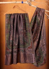 Pashmina Zari Jamawar Shawl D#01 - Lilac