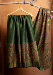 Pashmina Zari Jamawar Shawl D#08 - Golden