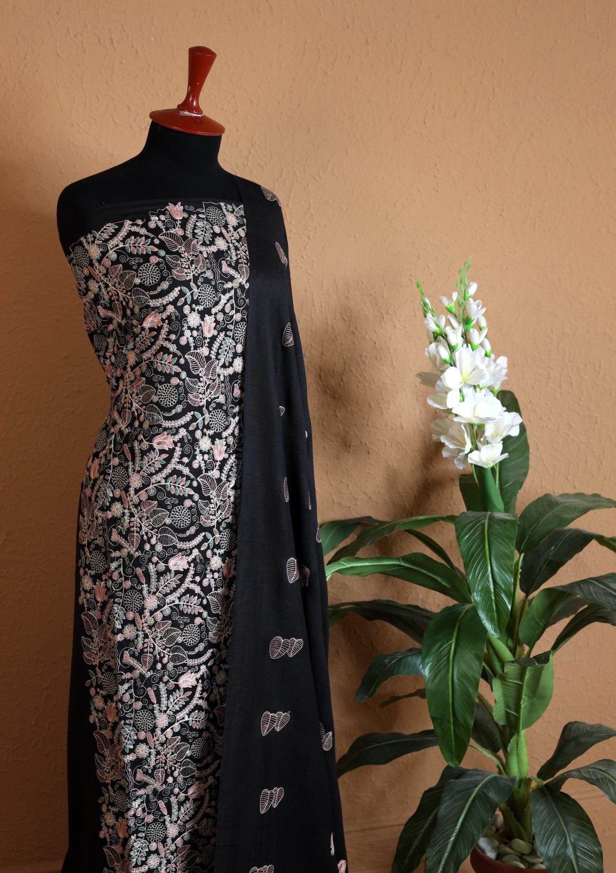 Winter Collection - Riwaj - Pashmina Embroidered Suit - Volume II - D#04 (C)