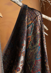 Pashmina Zari Jamawar Shawl D#49 - Black