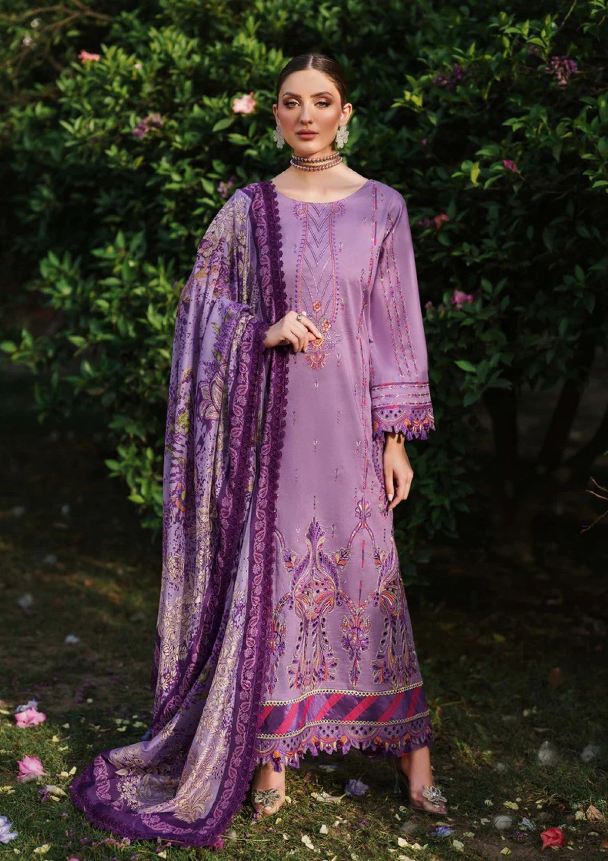 Lawn Collection - Shurooq - Luxury Lawn 24 - SL#04 - PORTIA