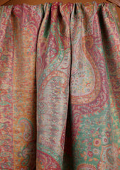 Pashmina Zari Jamawar Shawl D#217 - Off White