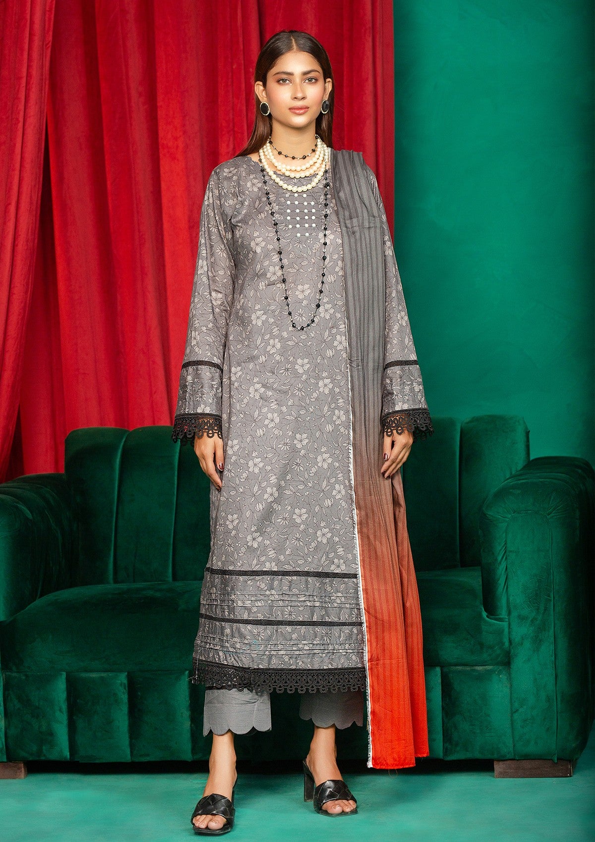 Lawn Collection - Humdum - Aangan - HA24#12