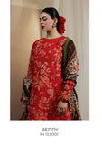 Lawn Collection - Hussain Rehar - Factory No 21 - Berry