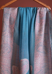 Water Wool Jamawar Shawl D - 01 - Multi 15