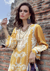 Lawn - Marwat Textiles - Gulmina - Luxury 25 - Vol-II - D#04 - TOPAZ SUN