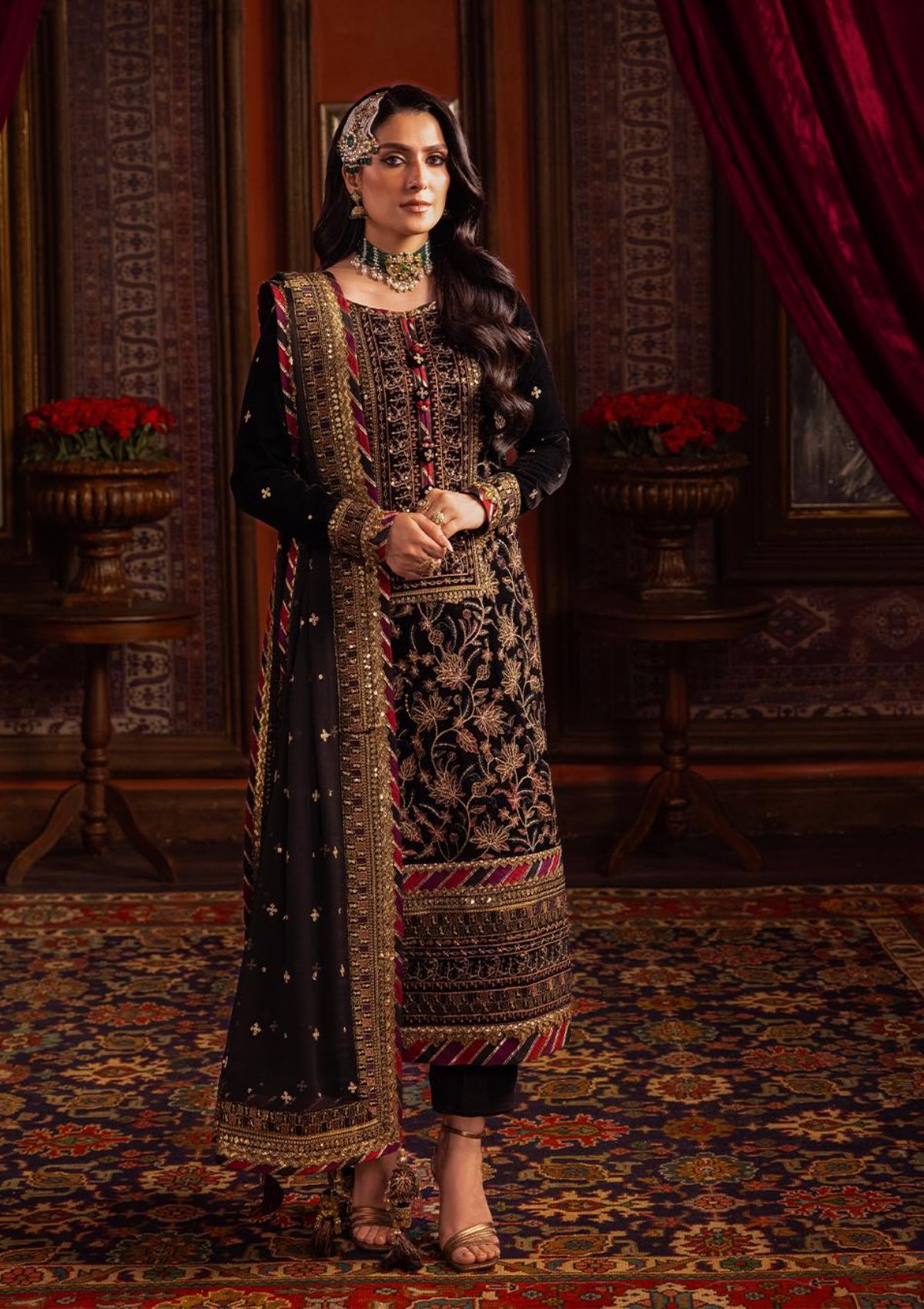 Winter Collection - Asim Jofa - Makhmal - Wedding - Velvet - AJMM#08