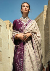 Winter - Mushq - Hemline Bukhara - Unstitched 26- Winter Caravan