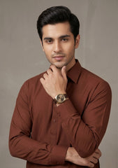 Elite Men Toyobo Wash & Wear - Deep Rust
