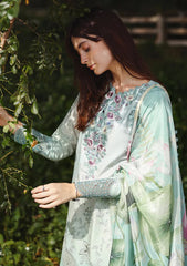 Lawn - Mushq - Solace 26 - Ombre Chikankari - MUNSS#208 - Tranquil Muse