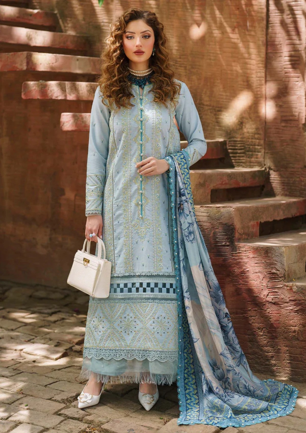 Lawn Collection - Shurooq - Luxury Lawn 24 - SL#02 - AYSEL