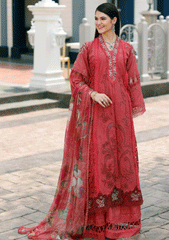 Lawn Collection - Saadia Asad - Eid Handwork - Laserkari - D#8