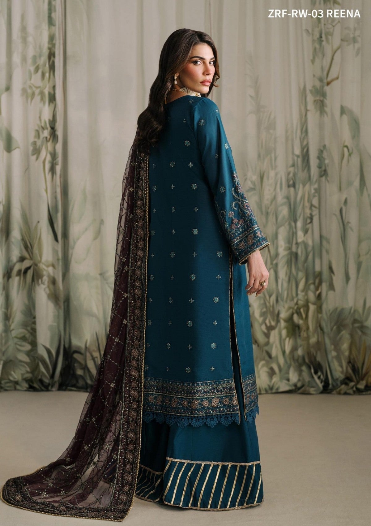 Winter Collection - Zarif - Raw Silk 24 - ZRF-RW-03 Reena