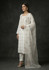 Formals - Riwaj - Fancy 26 - Gotta Work - 2 Pcs - D#03 - White