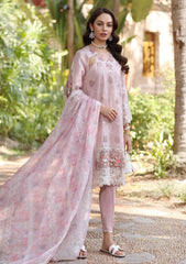 Lawn - Noor By Saadia Asad - Eid Luxury - Handwork Laserkari - NEH25#8A