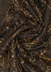 French Resham Lurex Chantilly Lace - ASPL#90