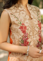 Lawn - Asifa & Nabeel - Meraki - Summer 26 - MSSL#02 - Peach Sorbet