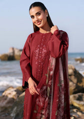 Lawn - Seran - Afsanah Unstitched 25 - D-02 - Mehru